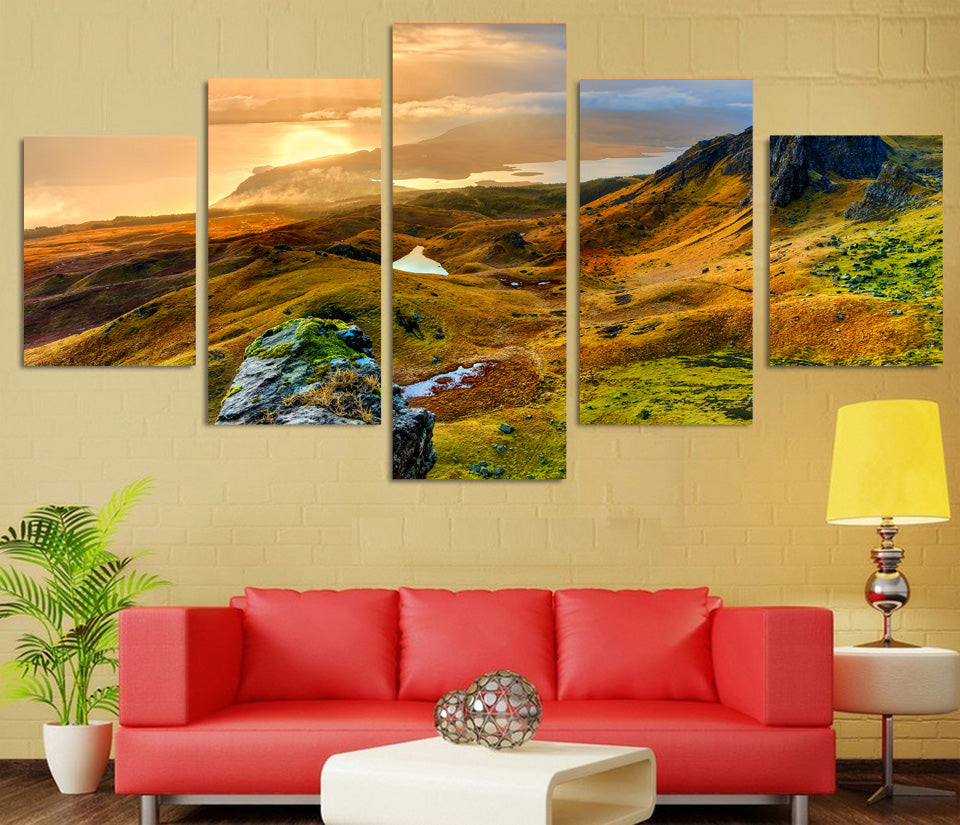 HD Printed  isle of skye scotland Painting Canvas Print room decor print poster picture canvas Free shipping/ny-4932
