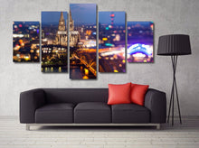 Load image into Gallery viewer, HD Printed City lights at night Painting Canvas Print room decor print poster picture canvas Free shipping/NY-5759
