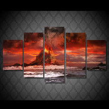 Load image into Gallery viewer, HD Printed mountains volcano sea ocean Painting Canvas Print room decor print poster picture canvas Free shipping/NY-5913
