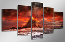 Load image into Gallery viewer, HD Printed mountains volcano sea ocean Painting Canvas Print room decor print poster picture canvas Free shipping/NY-5913
