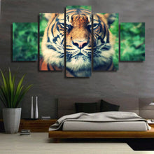 Load image into Gallery viewer, HD Printed tiger predator muzzle eyes squint Painting Canvas Print room decor print poster picture canvas Free shipping/ny-4923
