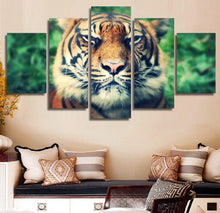 Load image into Gallery viewer, HD Printed tiger predator muzzle eyes squint Painting Canvas Print room decor print poster picture canvas Free shipping/ny-4923

