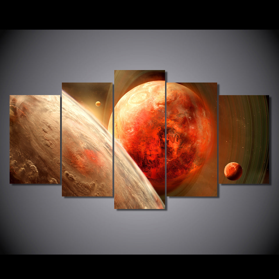 HD Printed Planet of the universe Painting Canvas Print room decor print poster picture canvas Free shipping/NY-5765