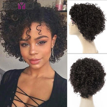 Load image into Gallery viewer, Brazilian Pixie Cut Wig Water Wave Wig Short Human Hair Wigs For Black Women Full Machine Wig Beyo Remy Hair
