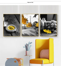Load image into Gallery viewer, Yellow Style Scenery Picture Home Decor Nordic Canvas Painting Wall Art Poster Figure Landscape Modern Poster for Living Room
