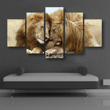 Load image into Gallery viewer, HD Printed Animals Lion Group Painting Canvas Print room decor print poster picture canvas Free shipping/ny-218
