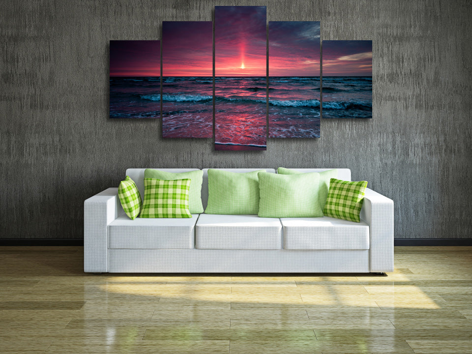 HD Printed beach sea Group Painting Canvas Print room decor print poster picture canvas Free shipping/ny-389