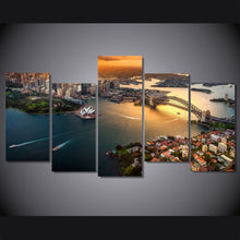 Load image into Gallery viewer, HD Printed Sydney Australia Cityscape Painting on canvas room decoration print poster picture canvas Free shipping/ny-4209
