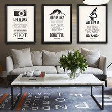 Load image into Gallery viewer, English Inspirational Quote Canvas Art Print Poster, Office Wall Pictures For Home Decoration, Frame Not Include HD1836
