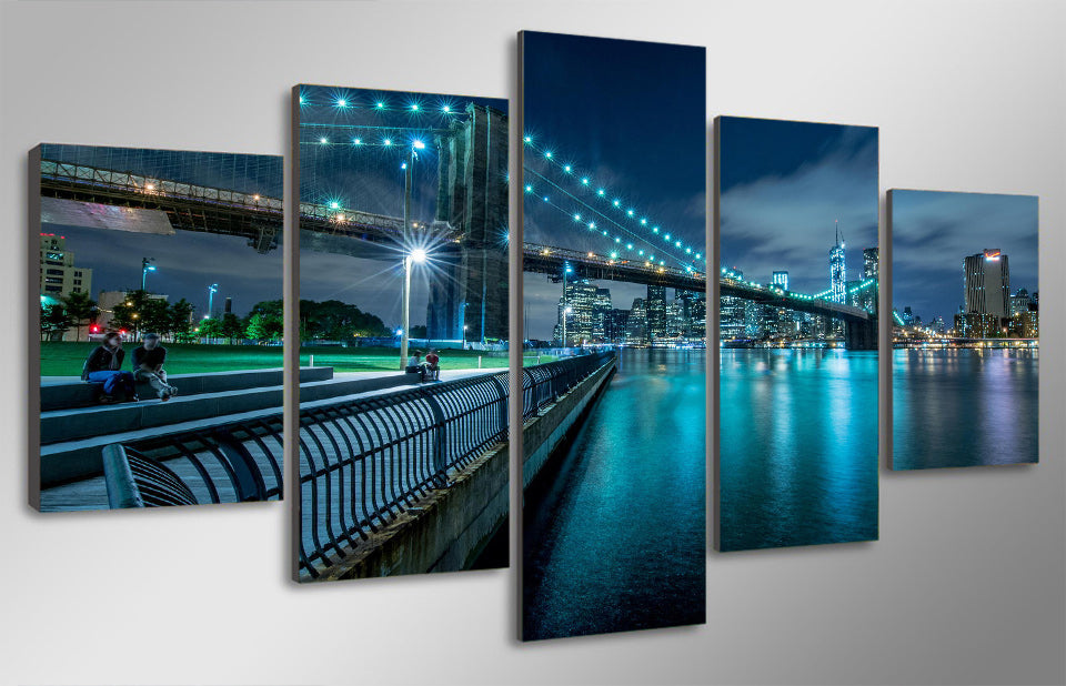 HD Printed new york city Painting on canvas room decoration print poster picture canvas framed Free shipping/ny-1305