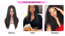 Load image into Gallery viewer, Blonde Lace Front Wig 13X4 Brazilian Body Wave Lace Front Human Hair Wigs Pre Plucked 613 Lace Front Wig Beyo Remy Hair Wigs
