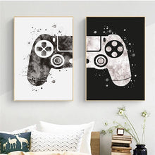 Load image into Gallery viewer, Gamer wall art Game controller canvas print
