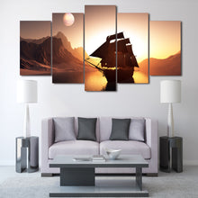 Load image into Gallery viewer, HD Printed Sunset Sailing Painting on canvas room decoration print poster picture canvas Free shipping/ny-2168
