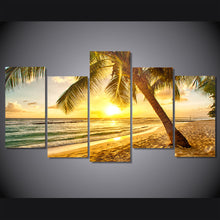 Load image into Gallery viewer, HD Printed palm tree beach picture Painting wall art room decor print poster picture canvas Free shipping/ny-690
