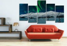 Load image into Gallery viewer, HD Printed aurora borealis Scenery 5 piece Painting wall art room decor print poster picture canvas Free shipping/ny-934
