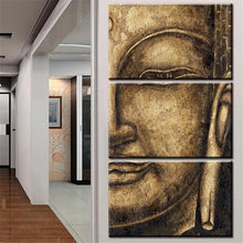 Load image into Gallery viewer, The original High Quality HD print Oil Painting 3 Panel Wall Art Religion Buddha Oil Painting On Canvas NO Framed wall picture
