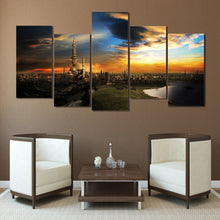 Load image into Gallery viewer, HD Printed sunset over fantasy lands picture Painting wall art room decor print poster picture canvas Free shipping/ny-888

