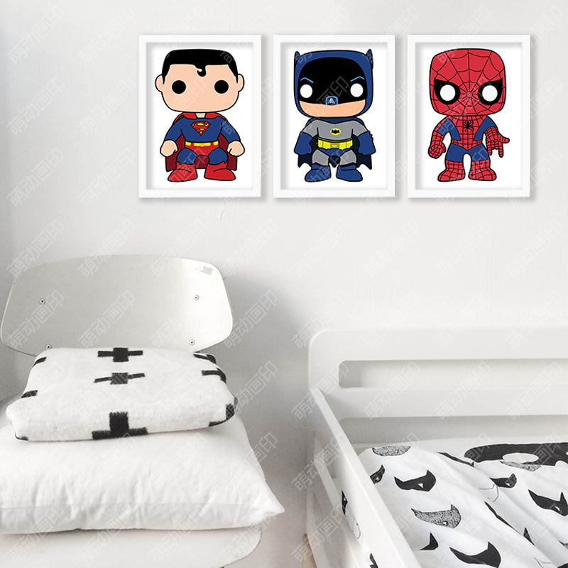 Batman Spider-Man Posters And Prints Wall Painting Canvas Art Print Wall Pictures For Living Room Nordic Decoration No Frame