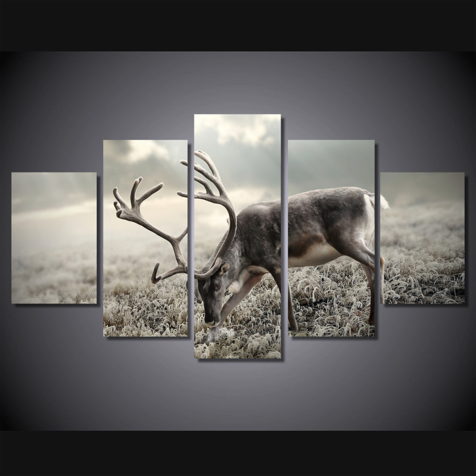 HD Printed Animal deer Painting Canvas Print room decor print poster picture canvas Free shipping/ny-2698