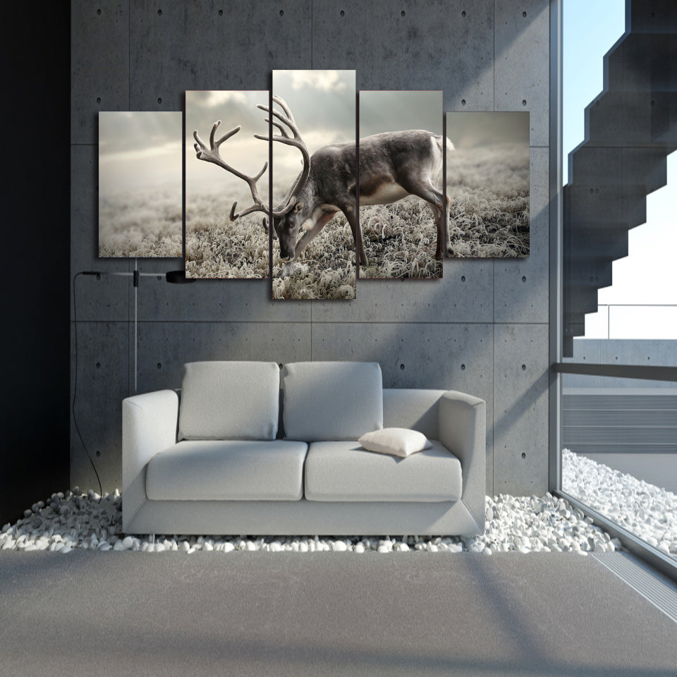 HD Printed Animal deer Painting Canvas Print room decor print poster picture canvas Free shipping/ny-2698