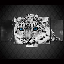 Load image into Gallery viewer, HD Printed snow leopard black white picture Painting wall art room decor print poster picture canvas Free shipping/ny-621
