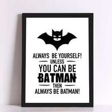 Load image into Gallery viewer, Super hero Quote Canvas Art Print Poster, Wall Pictures for Home Decoration,  Giclee Print Wall Decor
