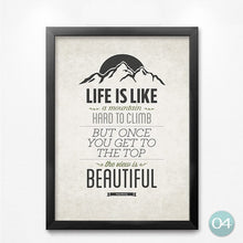 Load image into Gallery viewer, English Inspirational Quote Canvas Art Print Poster, Office Wall Pictures For Home Decoration, Frame Not Include HD1836

