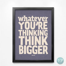 Load image into Gallery viewer, English Inspirational Quote Canvas Art Print Poster, Office Wall Pictures For Home Decoration, Frame Not Include HD1836
