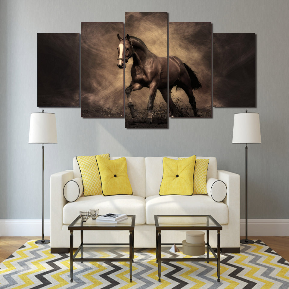 HD Printed Animal horse Painting Canvas Print room decor print poster picture canvas Free shipping/ny-2865