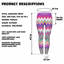 Load image into Gallery viewer, Fashion Zig Zag And Dashes Sexy Slim Legging Woman Leggings
