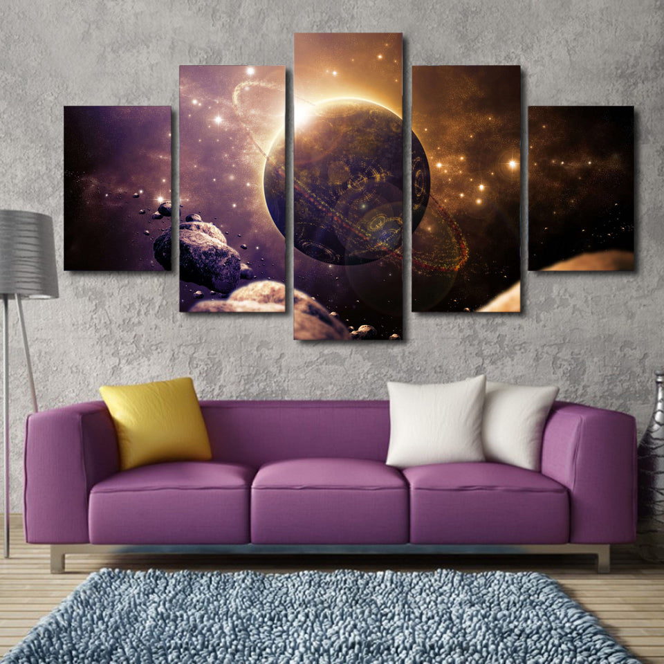 HD Printed Planet of the universe Painting Canvas Print room decor print poster picture canvas Free shipping/ny-5749