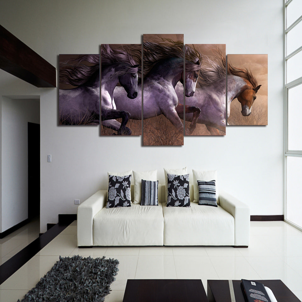 HD Printed Animal horse Painting Canvas Print room decor print poster picture canvas Free shipping/NY-5864