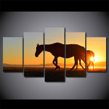 Load image into Gallery viewer, HD Printed The setting sun animals horse Painting Canvas Print room decor print poster picture canvas Free shipping/ny-4409
