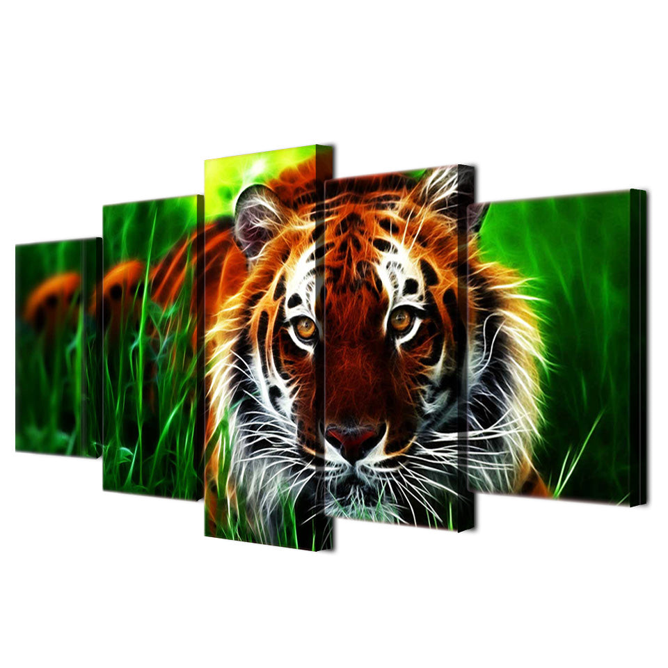 HD Printed Tiger jungle Painting Canvas Print room decor print poster picture canvas Free shipping/ny-4975