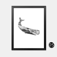 Load image into Gallery viewer, Art Print Posters And Prints Cuadros Wall Pictures For Living Room Grey Beach Wall Art Canvas Painting Nordic Poster Unframed
