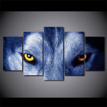 Load image into Gallery viewer, HD Printed Wolf Eyes Group Painting Canvas Print room decor print poster picture canvas Free shipping/H056
