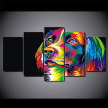Load image into Gallery viewer, HD Printed Colorful dog Painting Canvas Print room decor print poster picture canvas Free shipping/ny-2689
