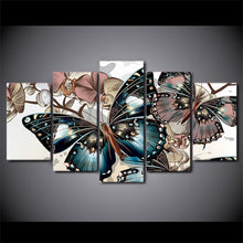 Load image into Gallery viewer, HD Printed Abstract floral butterfly Painting on canvas room decoration print poster picture canvas Free shipping/ny-2324

