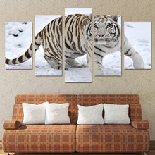 Load image into Gallery viewer, HD Printed White Tiger Landscape Group Painting room decor print poster picture canvas Free shipping/ny-032
