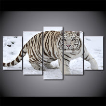 Load image into Gallery viewer, HD Printed White Tiger Landscape Group Painting room decor print poster picture canvas Free shipping/ny-032

