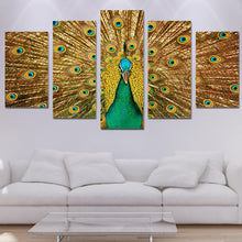 Load image into Gallery viewer, HD Printed Peacock feathers Painting on canvas room decoration print poster picture canvas Free shipping/ny-1669
