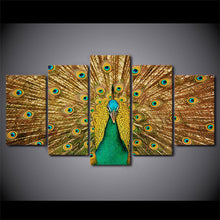 Load image into Gallery viewer, HD Printed Peacock feathers Painting on canvas room decoration print poster picture canvas Free shipping/ny-1669

