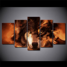 Load image into Gallery viewer, HD Printed wolf Group Painting Canvas Print room decor print poster picture canvas Free shipping/H055

