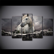 Load image into Gallery viewer, HD Printed Animals White Horse Painting on canvas room decoration print poster picture canvas Free shipping/ny-3084
