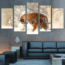 Load image into Gallery viewer, HD Printed Snow Mountain Tiger Painting on canvas room decoration print poster picture canvas Free shipping/ny-4016
