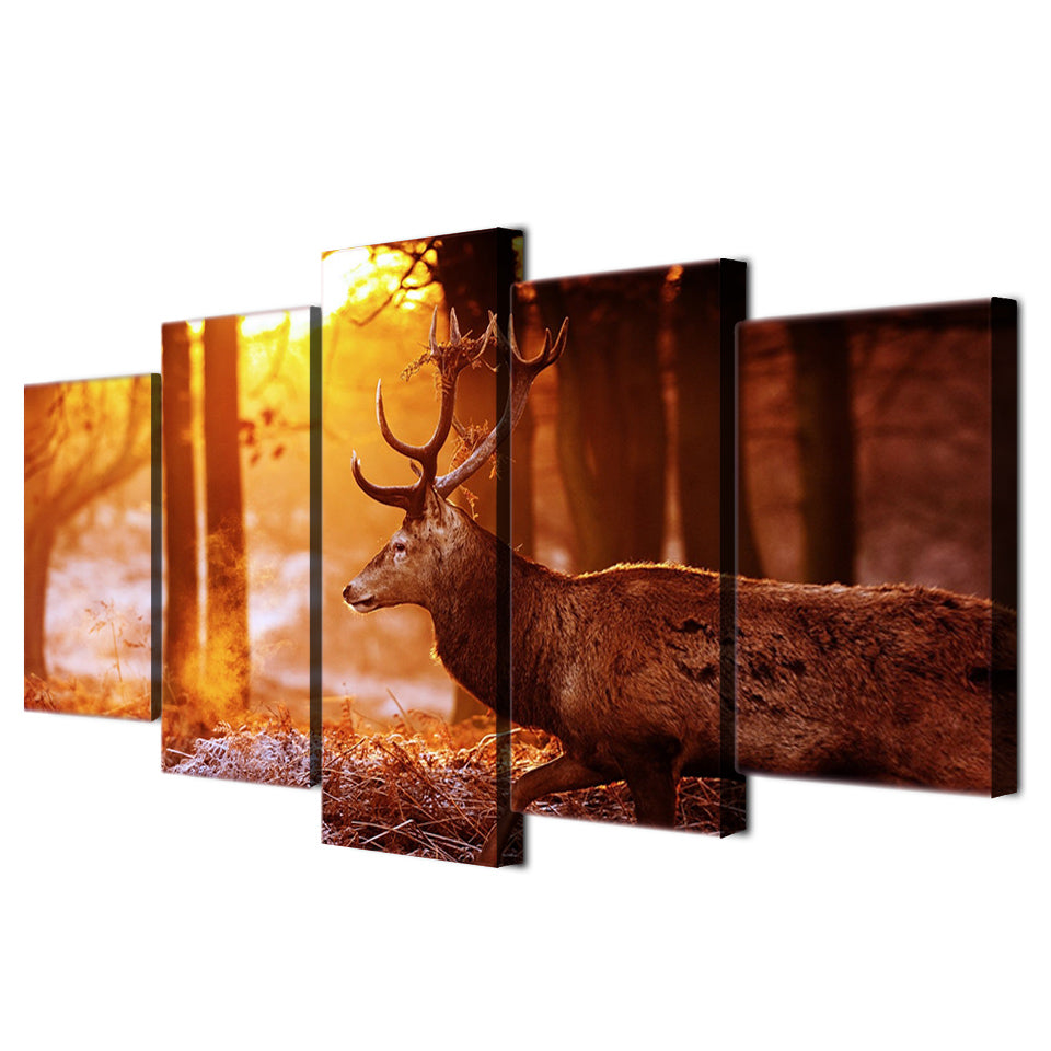 HD Printed Forest deer Painting on canvas room decoration print poster picture canvas Free shipping/ny-2769