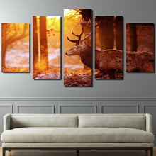 Load image into Gallery viewer, HD Printed Forest deer Painting on canvas room decoration print poster picture canvas Free shipping/ny-2769
