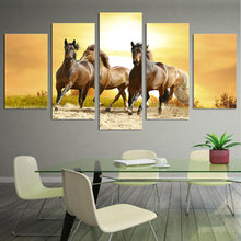 Load image into Gallery viewer, HD Printed Animals running horses Painting Canvas Print room decor print poster picture canvas Free shipping/ny-4312
