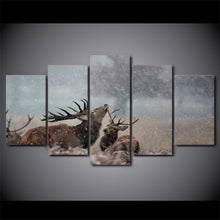 Load image into Gallery viewer, HD Printed Jungle snow deer Painting Canvas Print room decor print poster picture canvas Free shipping/ny-3051
