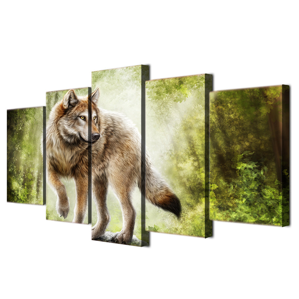 HD Printed Animals wolf art Painting Canvas Print room decor print poster picture canvas Free shipping/ny-4174